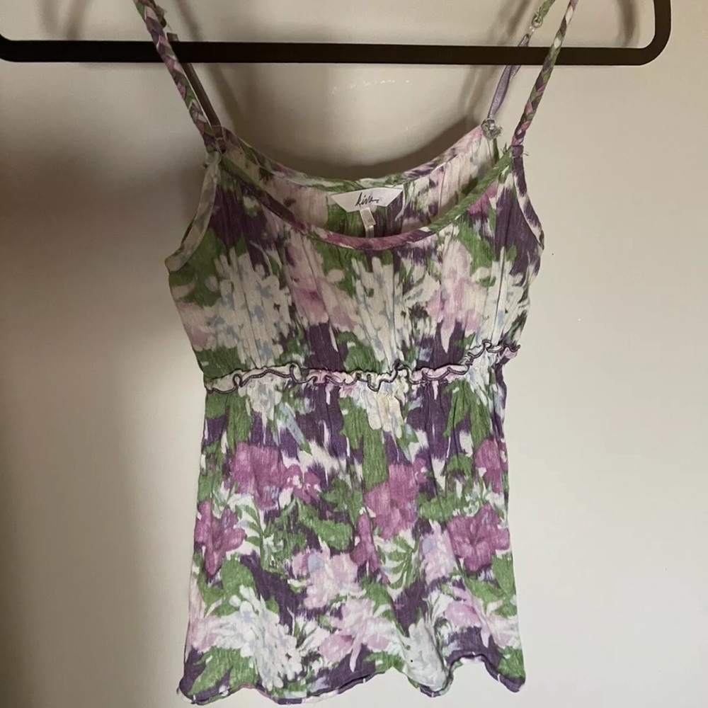 Kina braided strap tank top. XS.